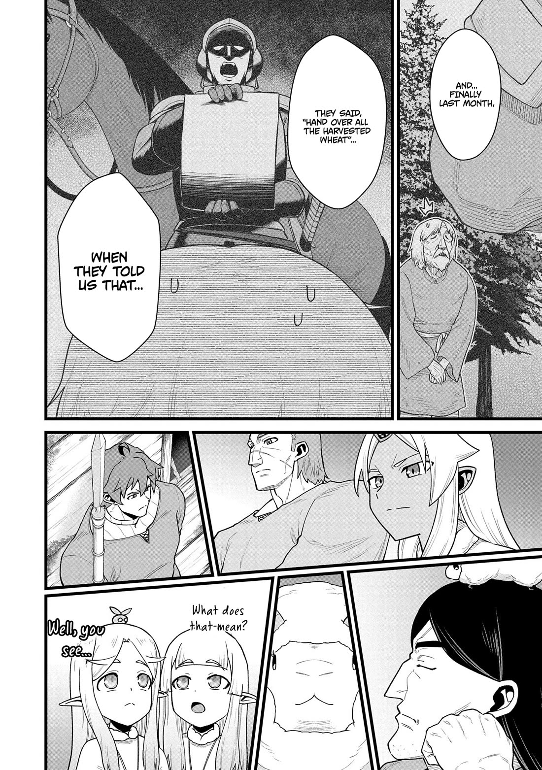 The Population Of The Frontier Owner Starts With 0. "Dias The Blue" And A Blue Horned Girl. Chapter 57 page 14 - Chapter 57