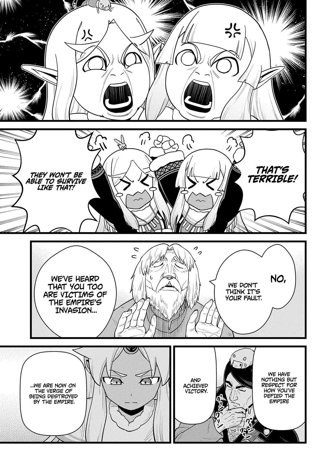 The Population Of The Frontier Owner Starts With 0. "Dias The Blue" And A Blue Horned Girl. Chapter 57 page 15 - Chapter 57