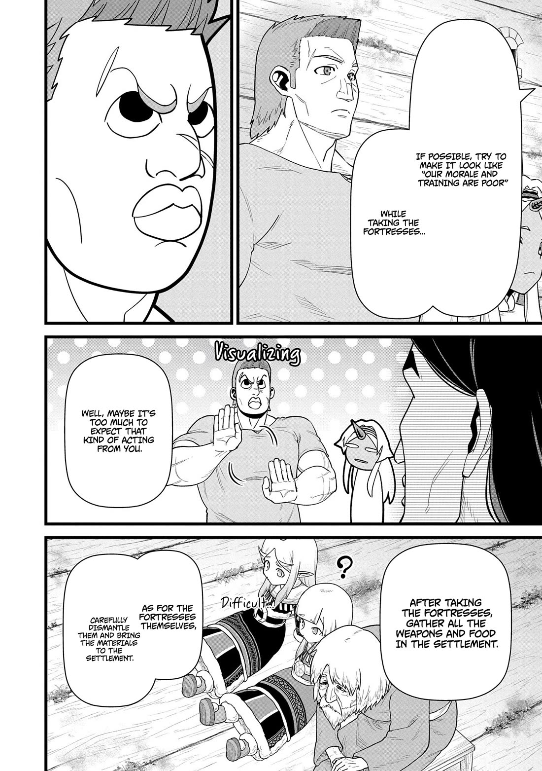The Population Of The Frontier Owner Starts With 0. "Dias The Blue" And A Blue Horned Girl. Chapter 57 page 26 - Chapter 57