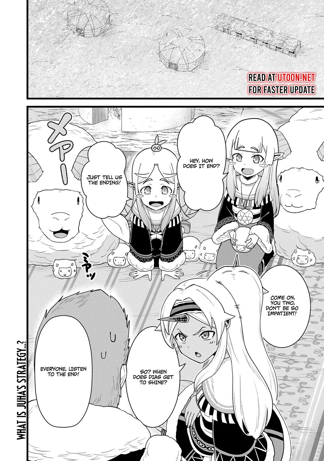 The Population Of The Frontier Owner Starts With 0. "Dias The Blue" And A Blue Horned Girl. Chapter 57 page 32 - Chapter 57