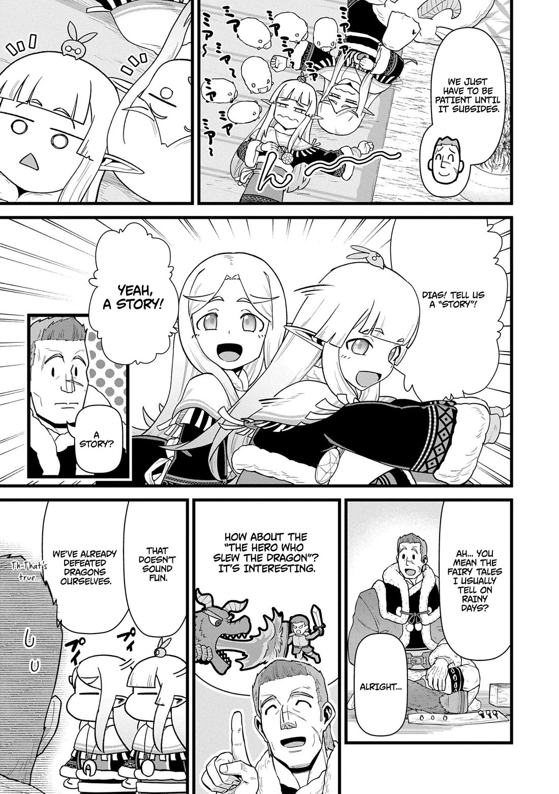 The Population Of The Frontier Owner Starts With 0. "Dias The Blue" And A Blue Horned Girl. Chapter 57 page 5 - Chapter 57