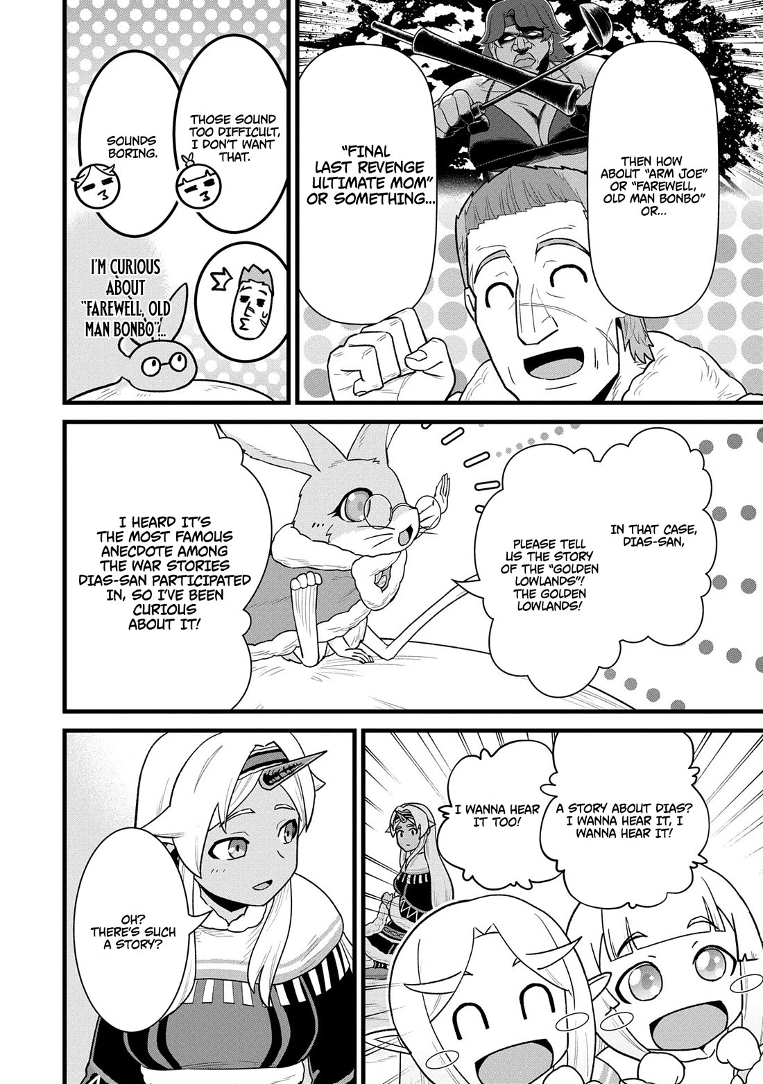 The Population Of The Frontier Owner Starts With 0. "Dias The Blue" And A Blue Horned Girl. Chapter 57 page 6 - Chapter 57