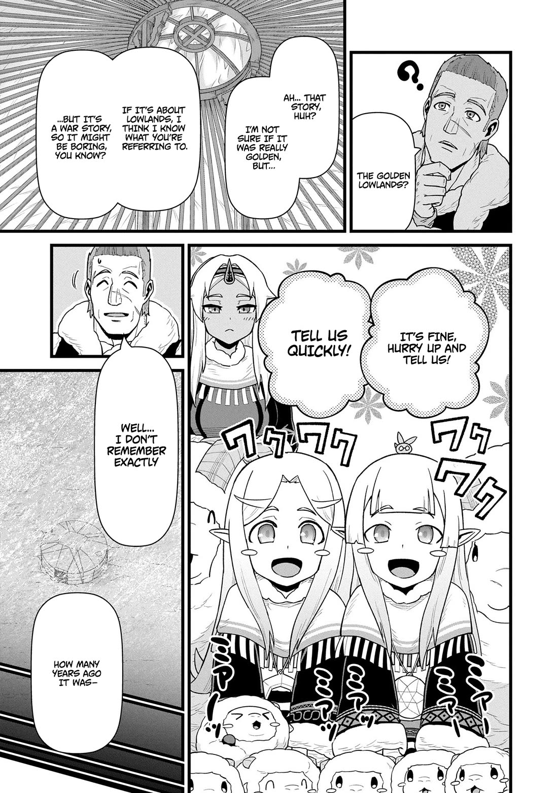 The Population Of The Frontier Owner Starts With 0. "Dias The Blue" And A Blue Horned Girl. Chapter 57 page 7 - Chapter 57