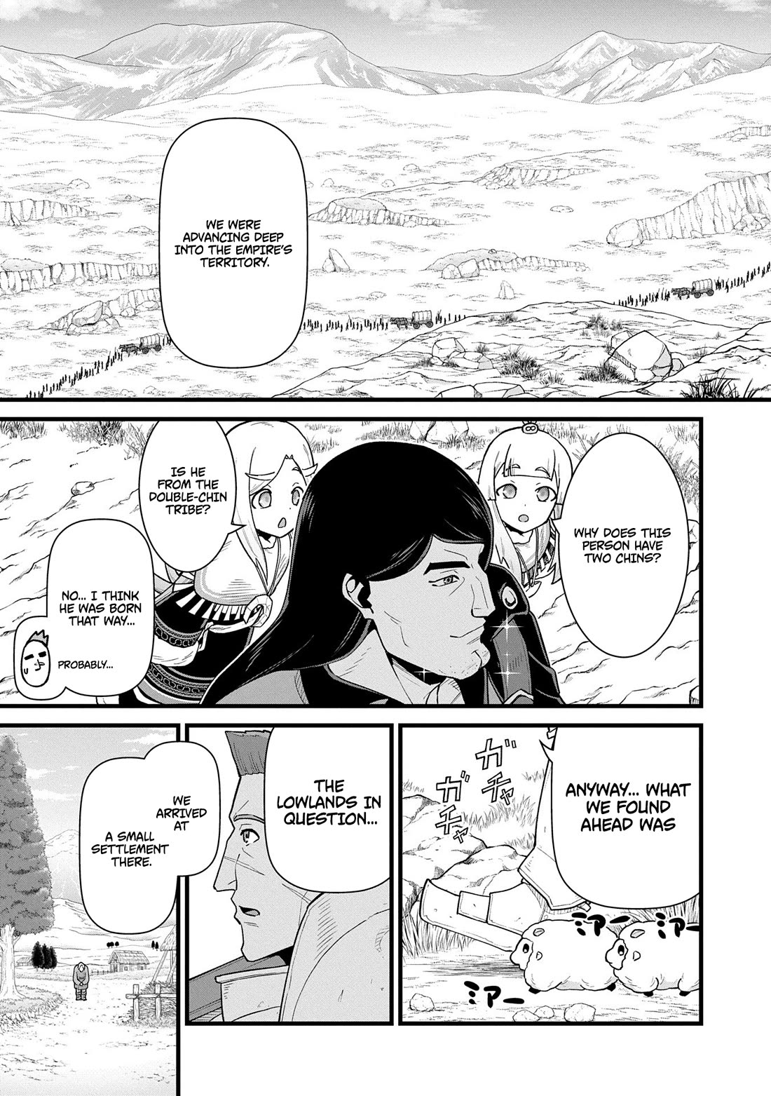 The Population Of The Frontier Owner Starts With 0. "Dias The Blue" And A Blue Horned Girl. Chapter 57 page 9 - Chapter 57
