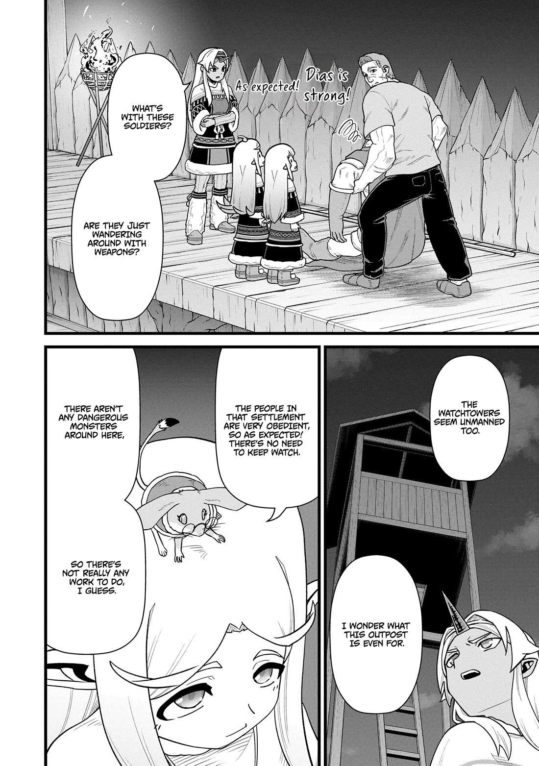 The Population Of The Frontier Owner Starts With 0. "Dias The Blue" And A Blue Horned Girl. Chapter 58 page 10 - Chapter 58