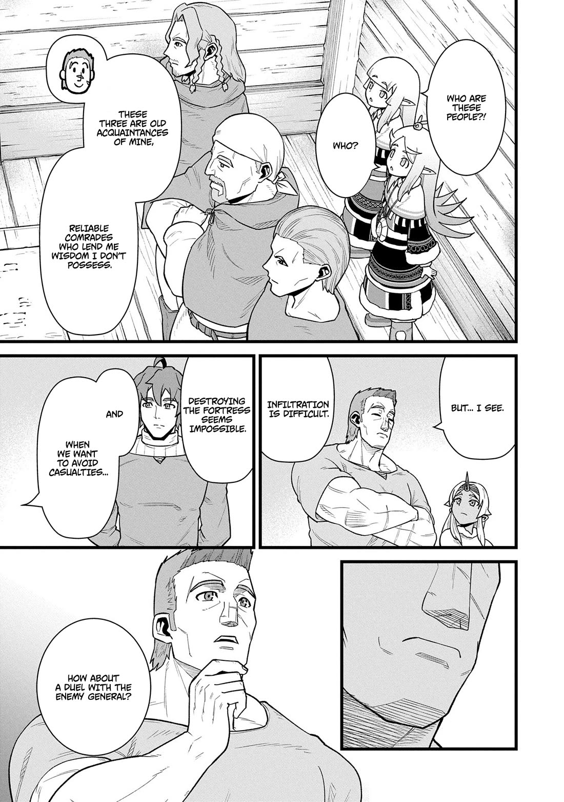 The Population Of The Frontier Owner Starts With 0. "Dias The Blue" And A Blue Horned Girl. Chapter 58 page 15 - Chapter 58
