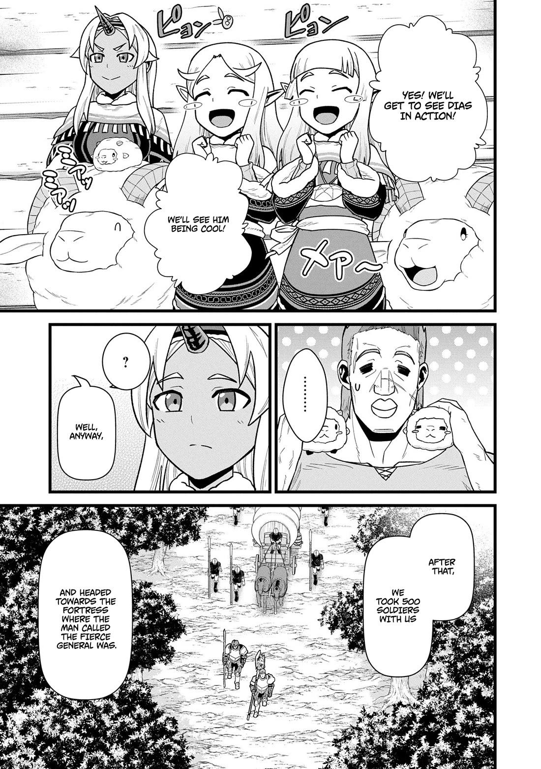 The Population Of The Frontier Owner Starts With 0. "Dias The Blue" And A Blue Horned Girl. Chapter 58 page 19 - Chapter 58