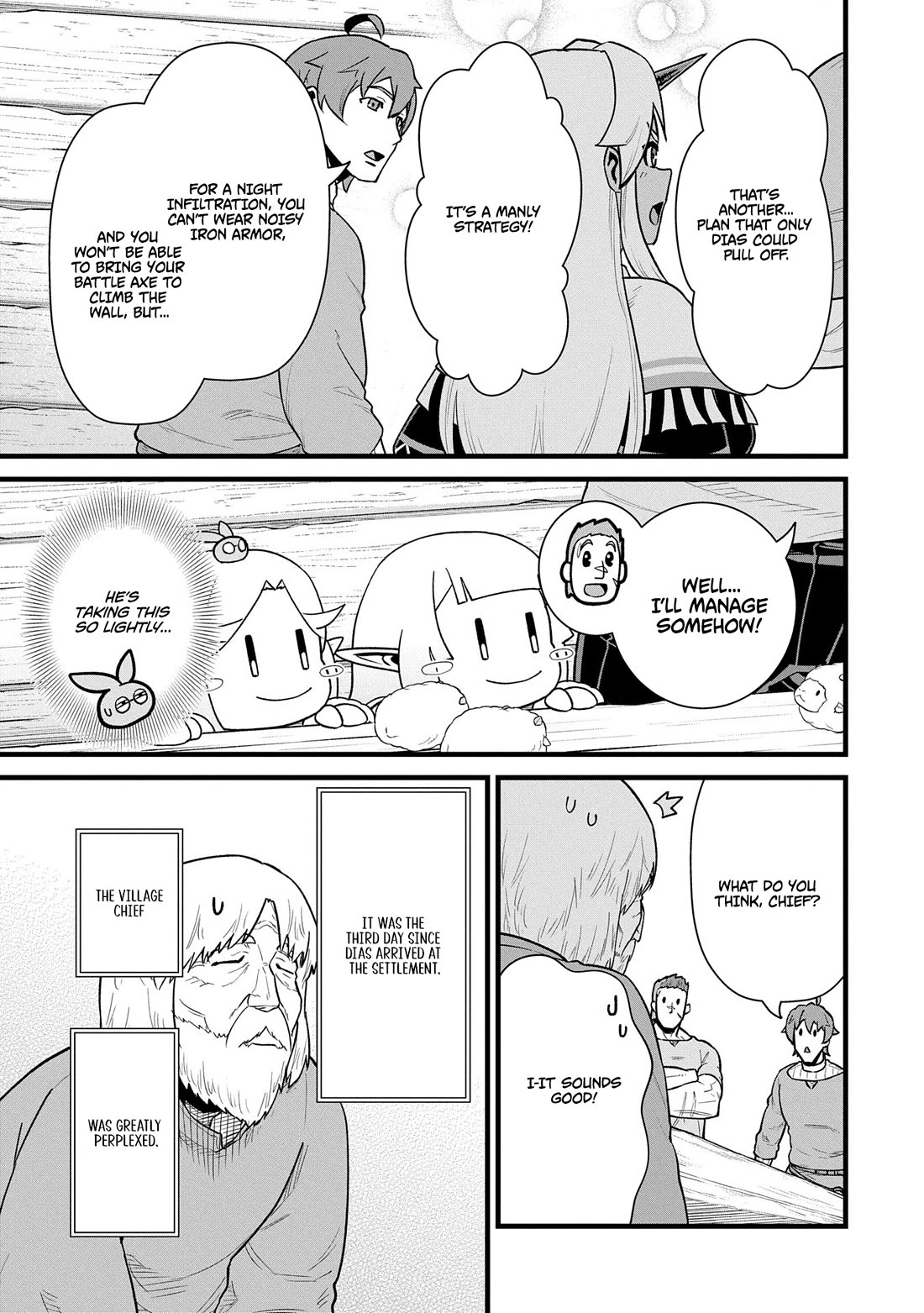 The Population Of The Frontier Owner Starts With 0. "Dias The Blue" And A Blue Horned Girl. Chapter 58 page 5 - Chapter 58