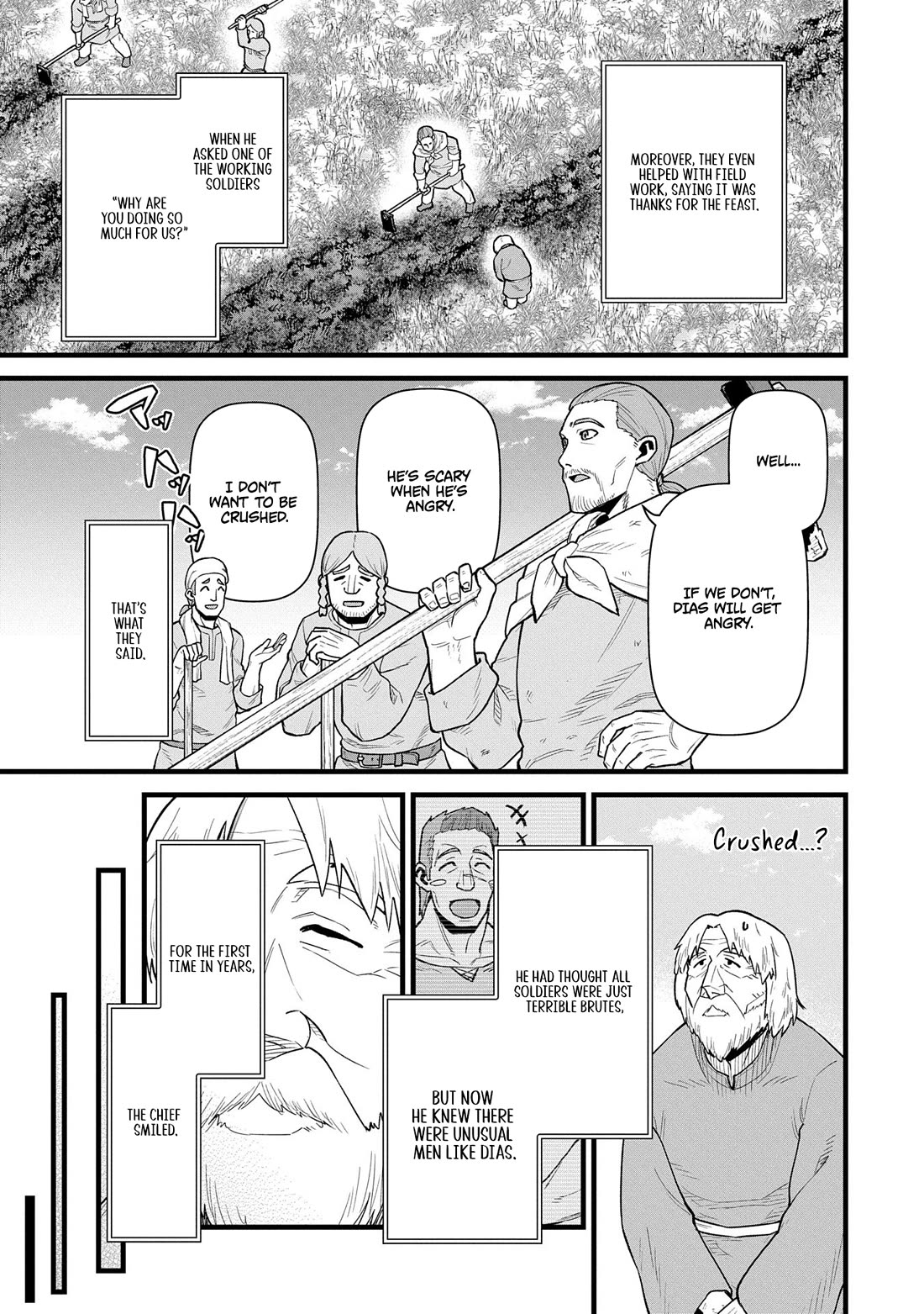 The Population Of The Frontier Owner Starts With 0. "Dias The Blue" And A Blue Horned Girl. Chapter 58 page 7 - Chapter 58