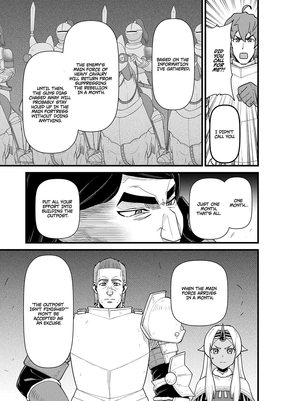 The Population Of The Frontier Owner Starts With 0. "Dias The Blue" And A Blue Horned Girl. Chapter 59 page 13 - Chapter 59
