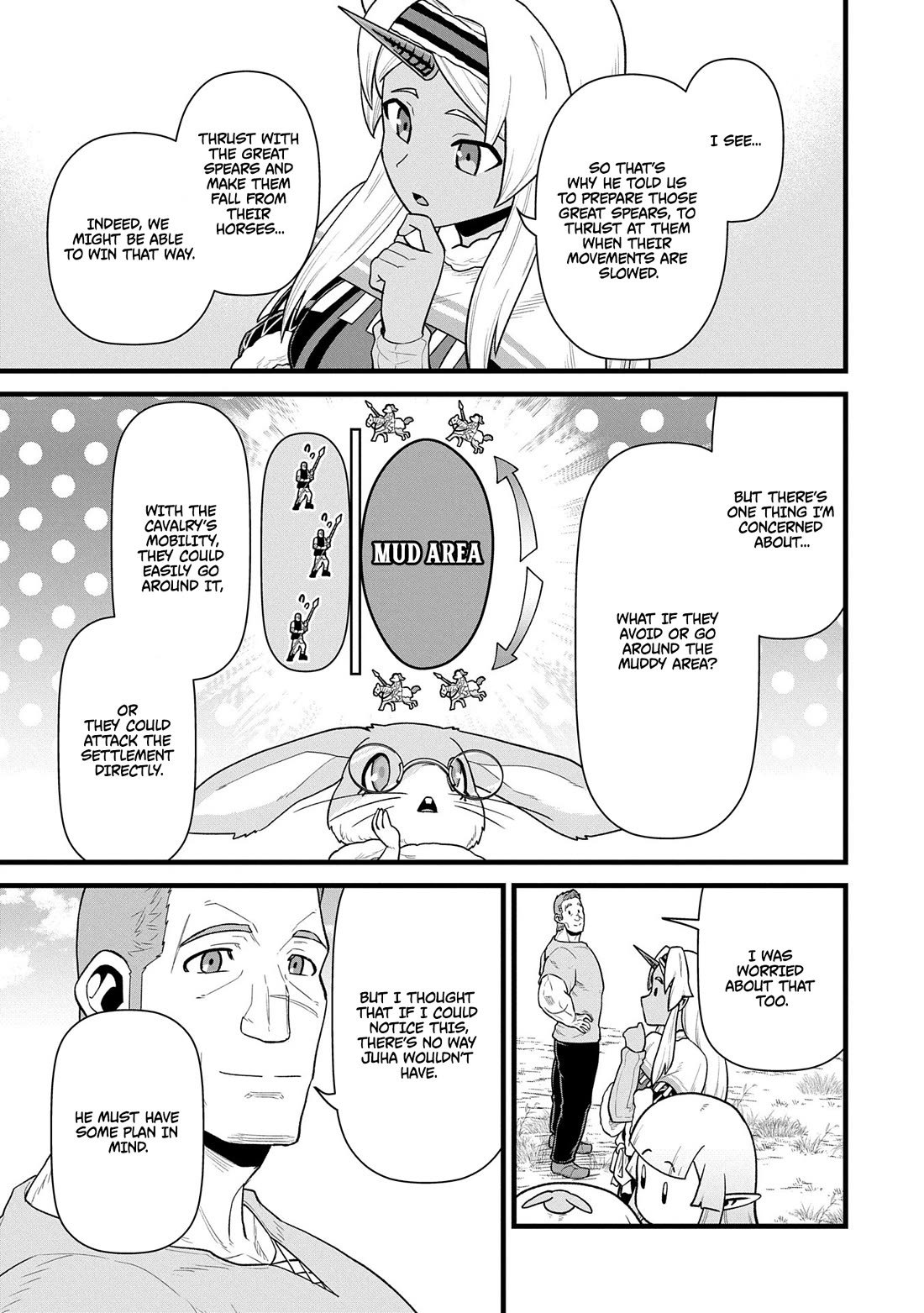 The Population Of The Frontier Owner Starts With 0. "Dias The Blue" And A Blue Horned Girl. Chapter 59 page 21 - Chapter 59