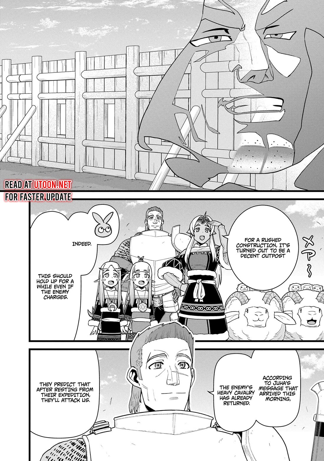 The Population Of The Frontier Owner Starts With 0. "Dias The Blue" And A Blue Horned Girl. Chapter 59 page 24 - Chapter 59