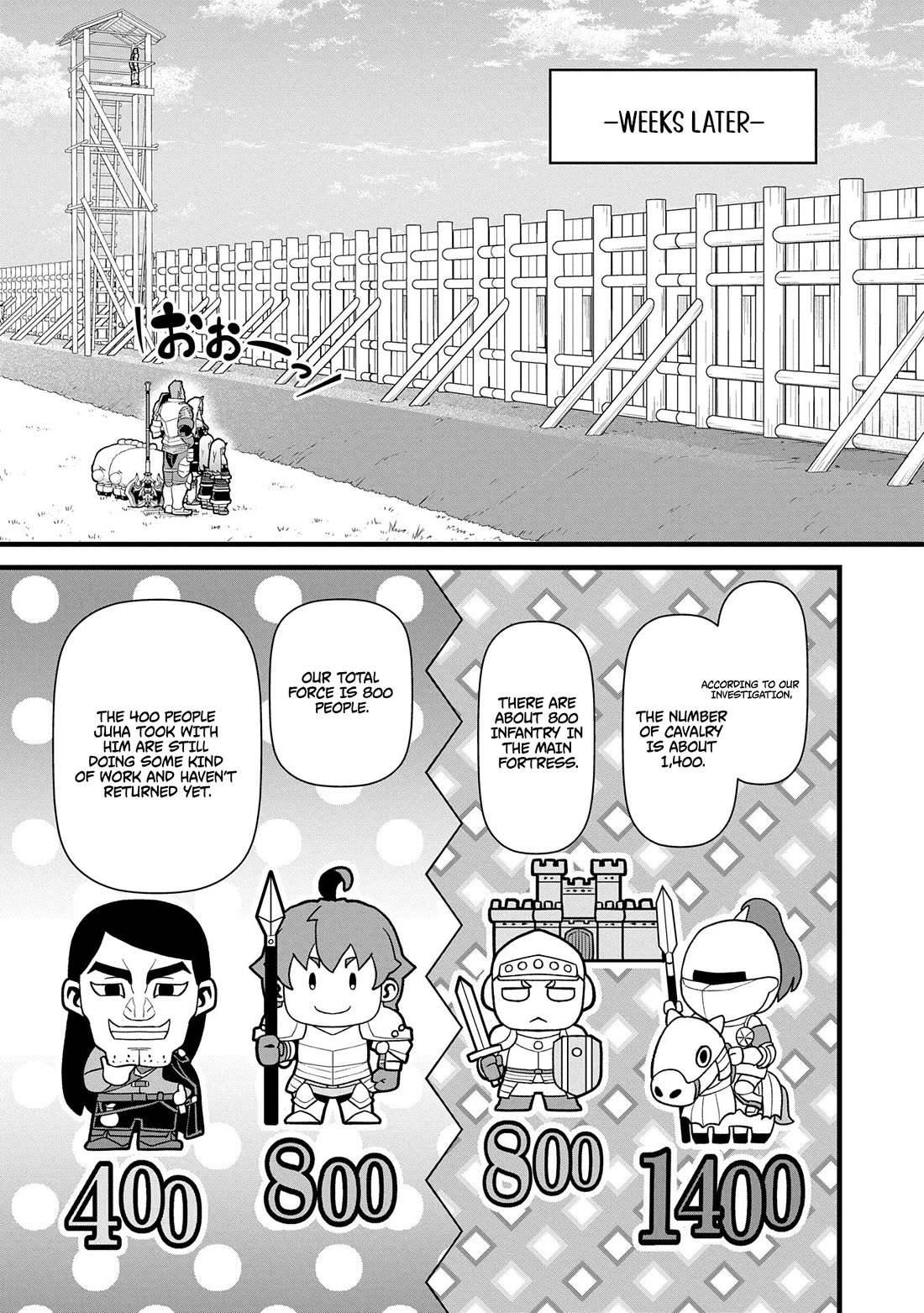 The Population Of The Frontier Owner Starts With 0. "Dias The Blue" And A Blue Horned Girl. Chapter 59 page 25 - Chapter 59