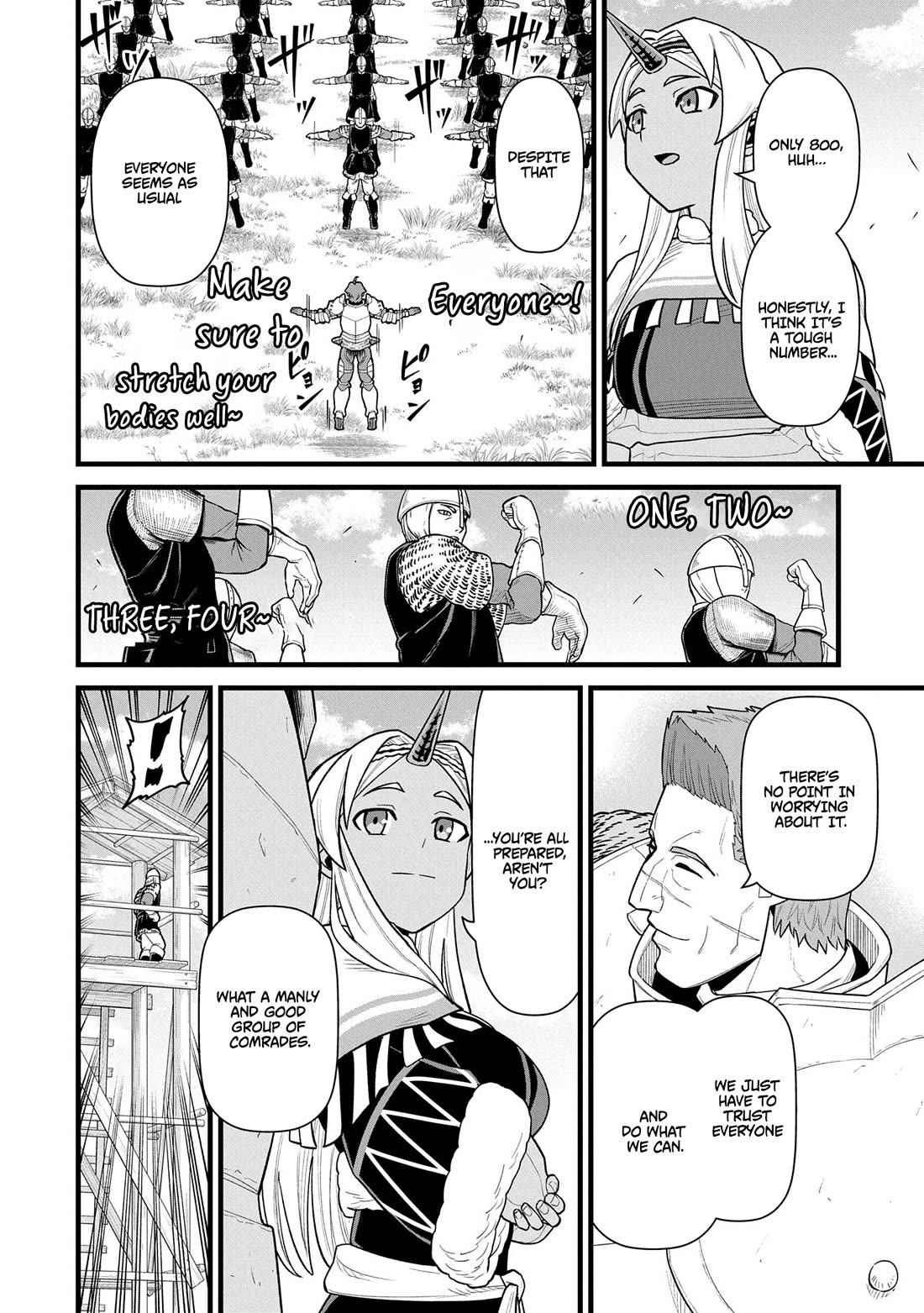 The Population Of The Frontier Owner Starts With 0. "Dias The Blue" And A Blue Horned Girl. Chapter 59 page 26 - Chapter 59