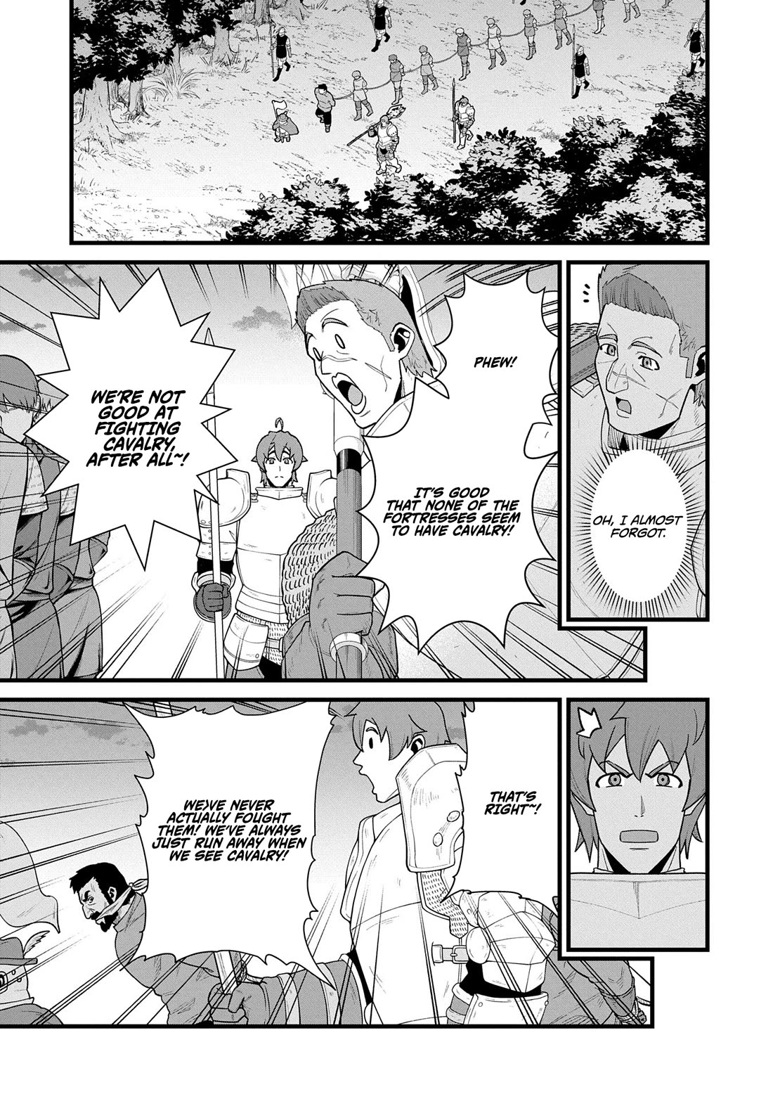 The Population Of The Frontier Owner Starts With 0. "Dias The Blue" And A Blue Horned Girl. Chapter 59 page 5 - Chapter 59
