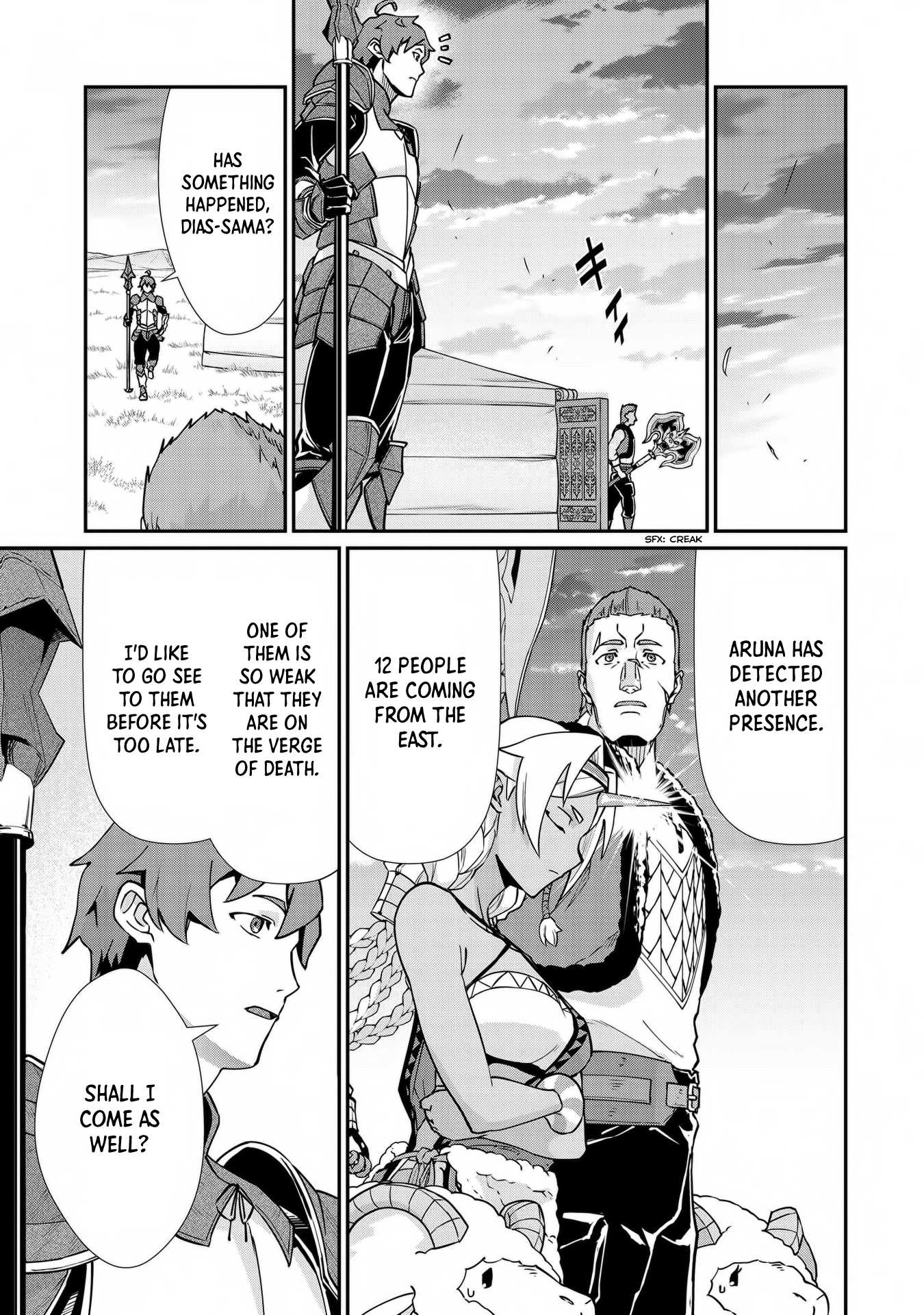 The Population Of The Frontier Owner Starts With 0. "Dias The Blue" And A Blue Horned Girl. Chapter 6 page 18 - Chapter 6