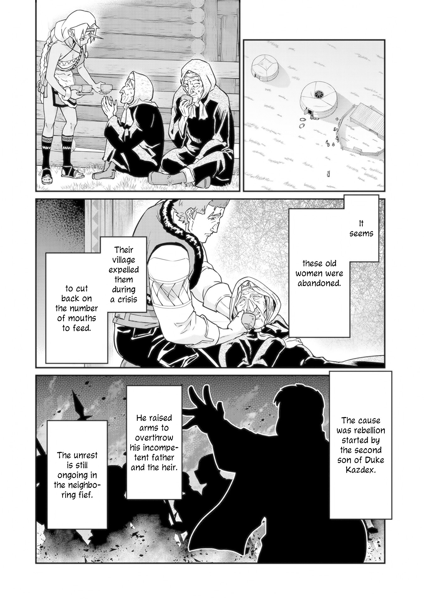 The Population Of The Frontier Owner Starts With 0. "Dias The Blue" And A Blue Horned Girl. Chapter 6 page 21 - Chapter 6