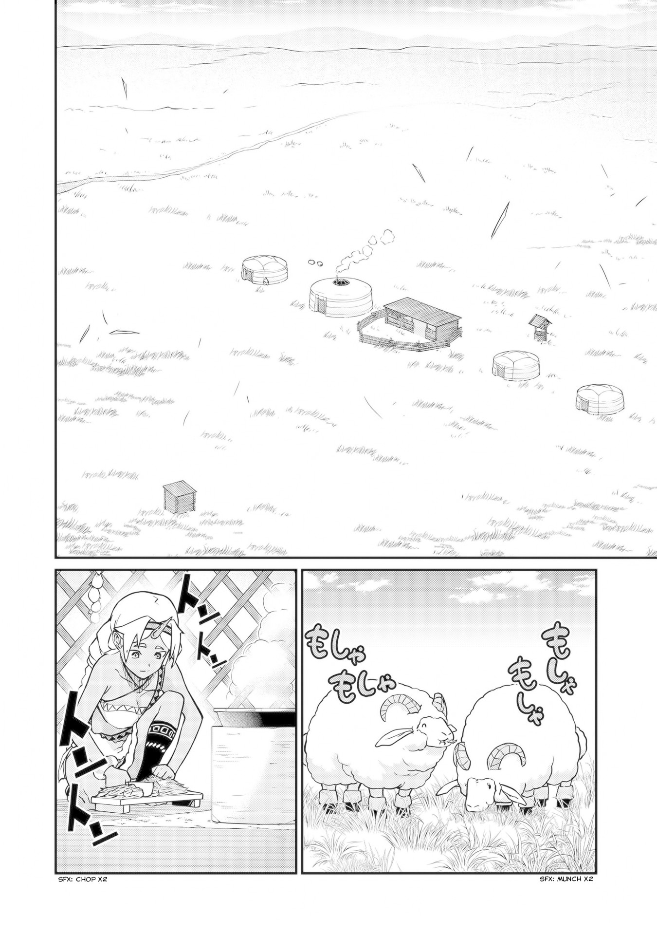 The Population Of The Frontier Owner Starts With 0. "Dias The Blue" And A Blue Horned Girl. Chapter 6 page 5 - Chapter 6
