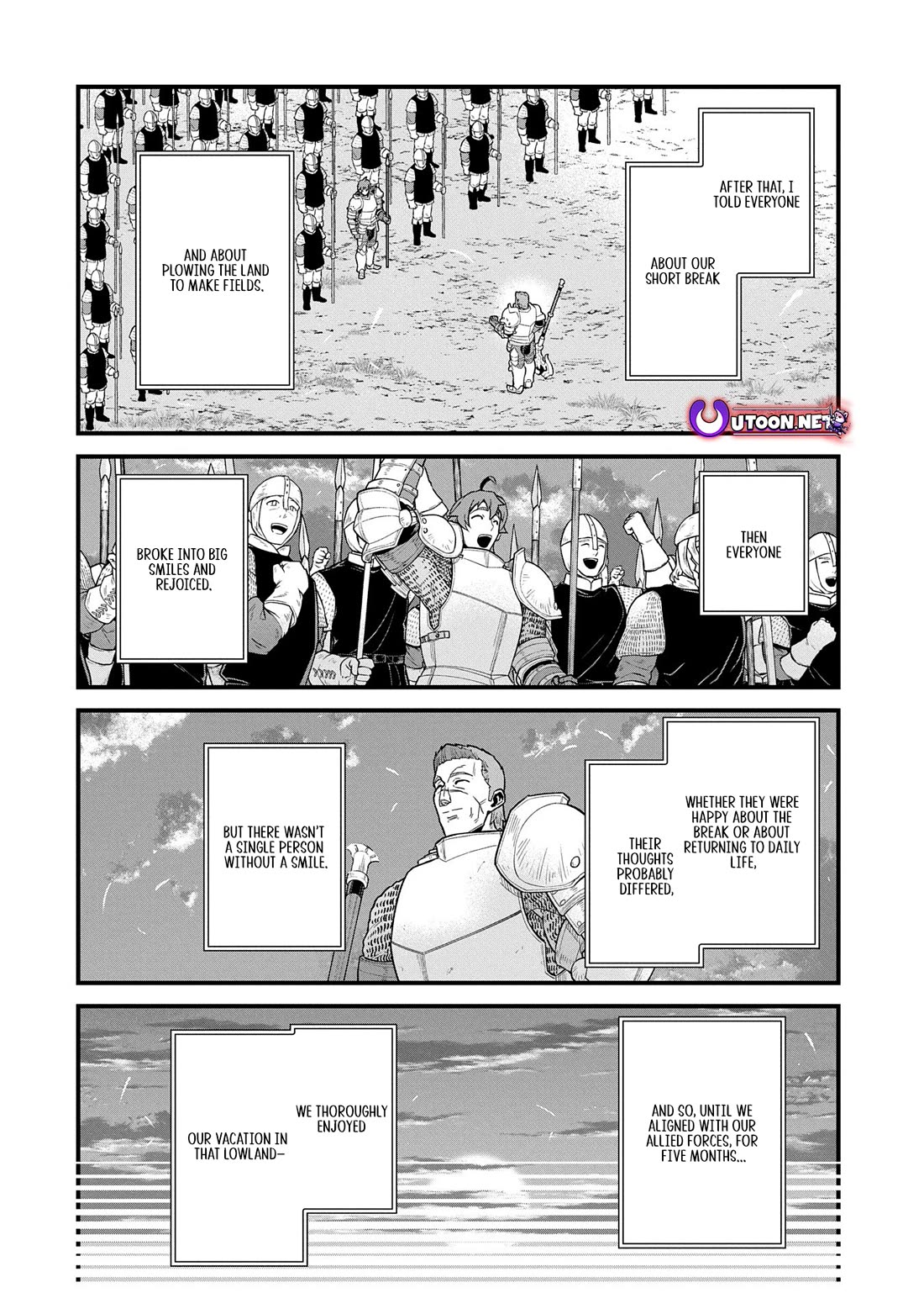 The Population Of The Frontier Owner Starts With 0. "Dias The Blue" And A Blue Horned Girl. Chapter 60 page 24 - Chapter 60