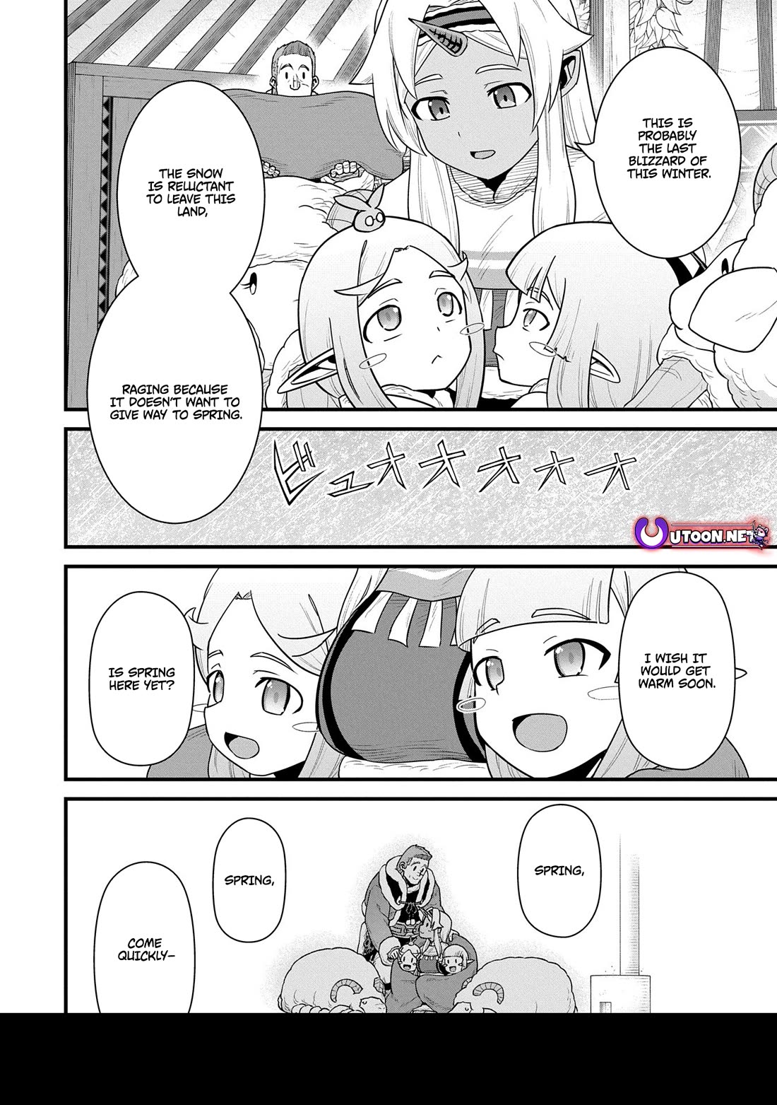 The Population Of The Frontier Owner Starts With 0. "Dias The Blue" And A Blue Horned Girl. Chapter 60 page 28 - Chapter 60
