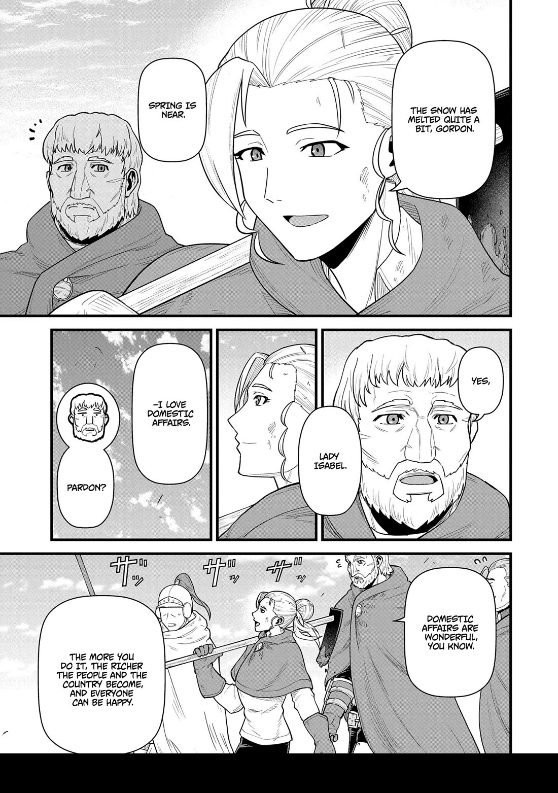 The Population Of The Frontier Owner Starts With 0. "Dias The Blue" And A Blue Horned Girl. Chapter 60 page 31 - Chapter 60