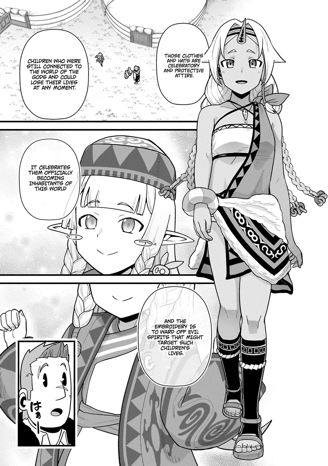 The Population Of The Frontier Owner Starts With 0. "Dias The Blue" And A Blue Horned Girl. Chapter 61 page 10 - Chapter 61