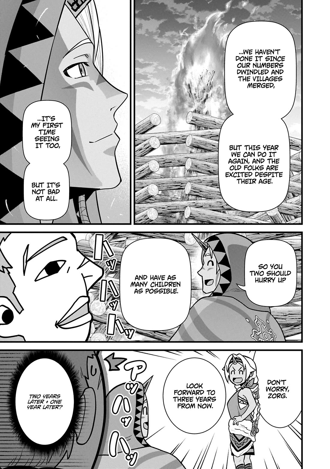 The Population Of The Frontier Owner Starts With 0. "Dias The Blue" And A Blue Horned Girl. Chapter 61 page 18 - Chapter 61