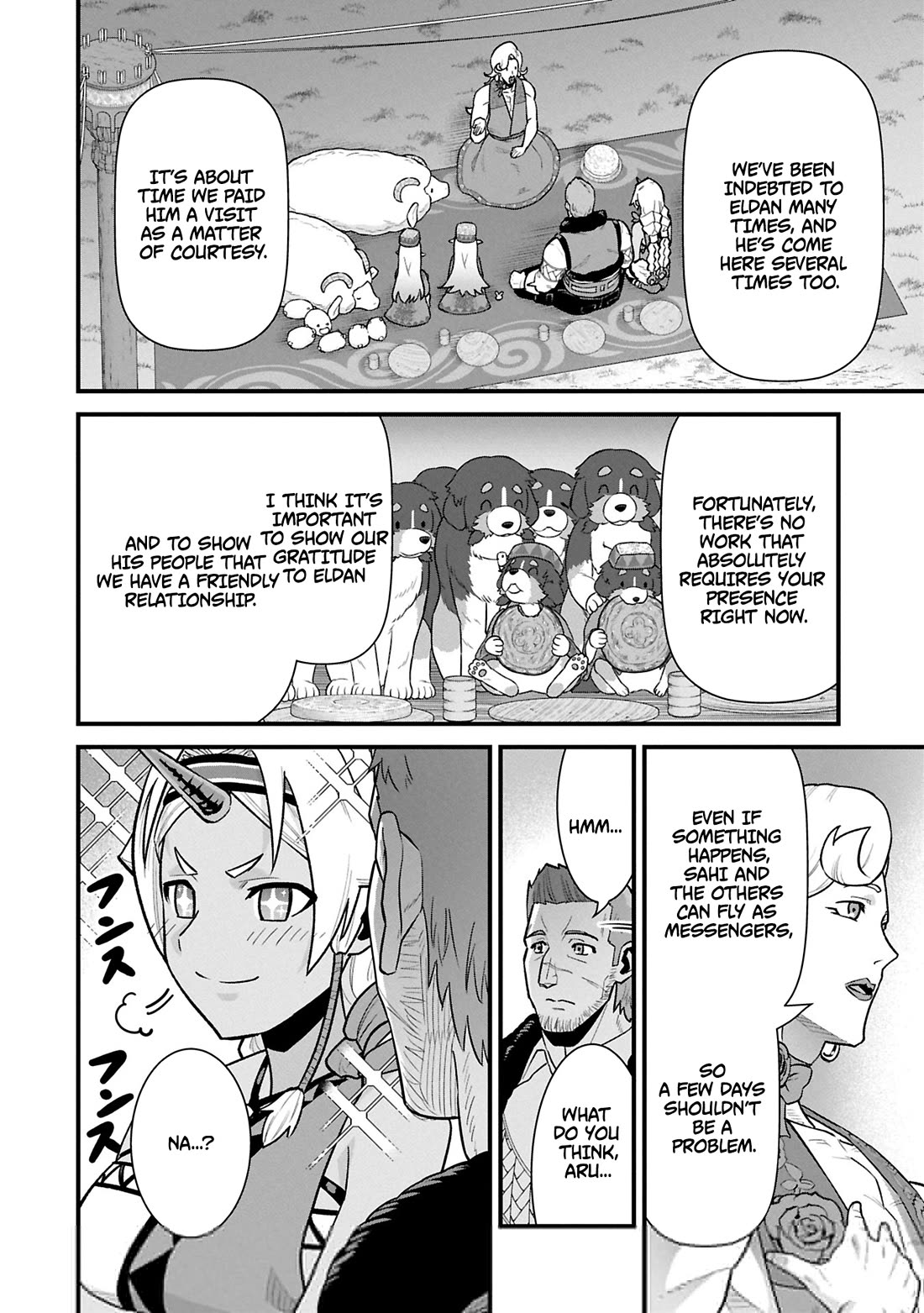 The Population Of The Frontier Owner Starts With 0. "Dias The Blue" And A Blue Horned Girl. Chapter 61 page 23 - Chapter 61