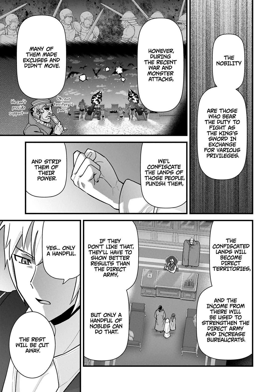 The Population Of The Frontier Owner Starts With 0. "Dias The Blue" And A Blue Horned Girl. Chapter 61 page 26 - Chapter 61