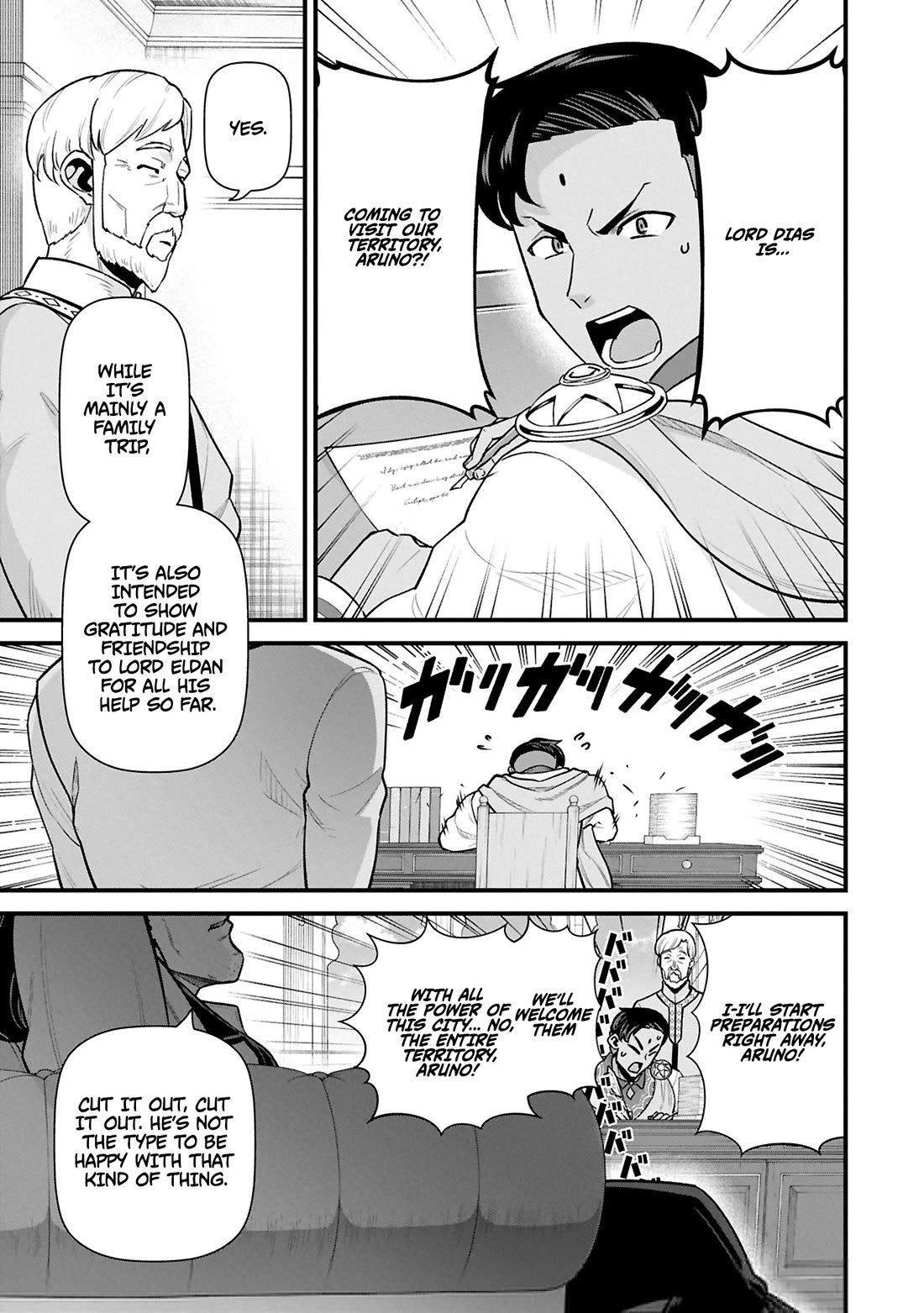 The Population Of The Frontier Owner Starts With 0. "Dias The Blue" And A Blue Horned Girl. Chapter 61 page 30 - Chapter 61