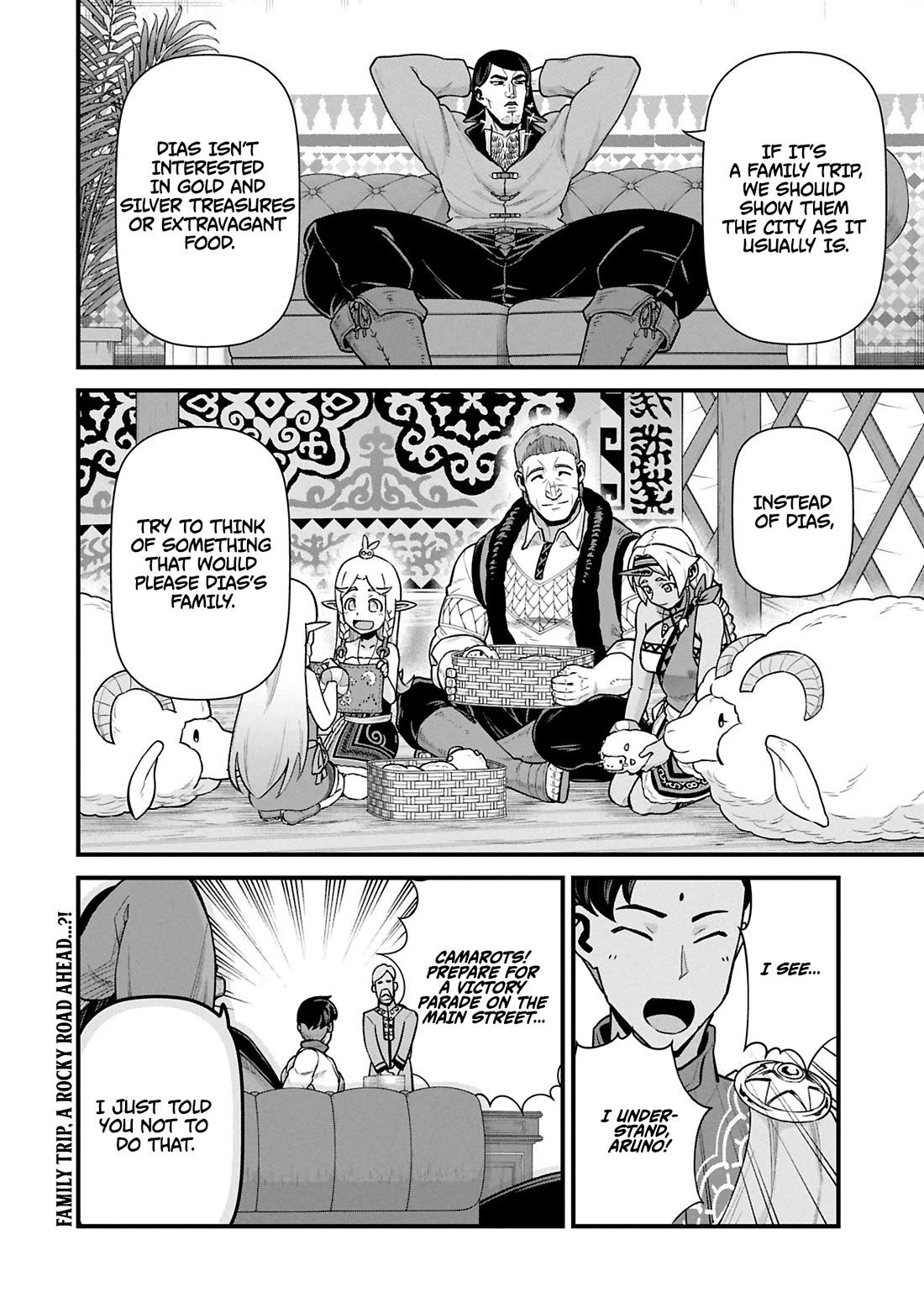 The Population Of The Frontier Owner Starts With 0. "Dias The Blue" And A Blue Horned Girl. Chapter 61 page 31 - Chapter 61