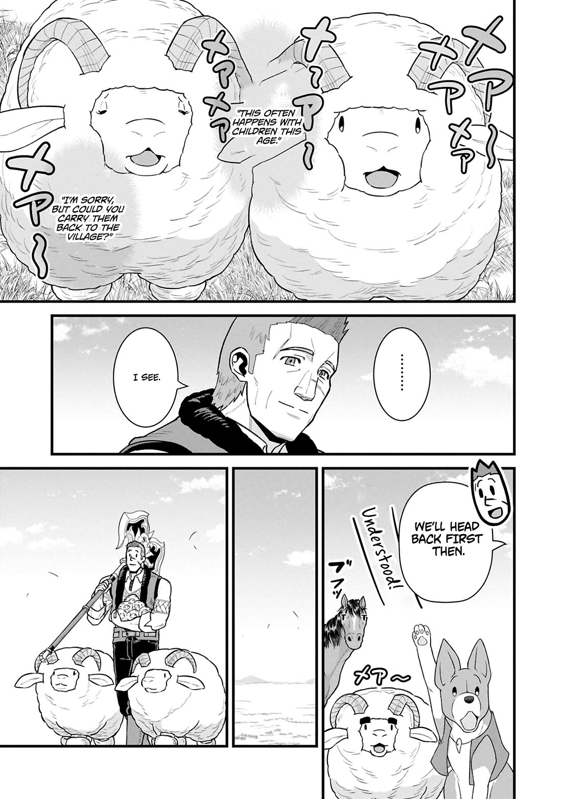 The Population Of The Frontier Owner Starts With 0. "Dias The Blue" And A Blue Horned Girl. Chapter 61 page 6 - Chapter 61