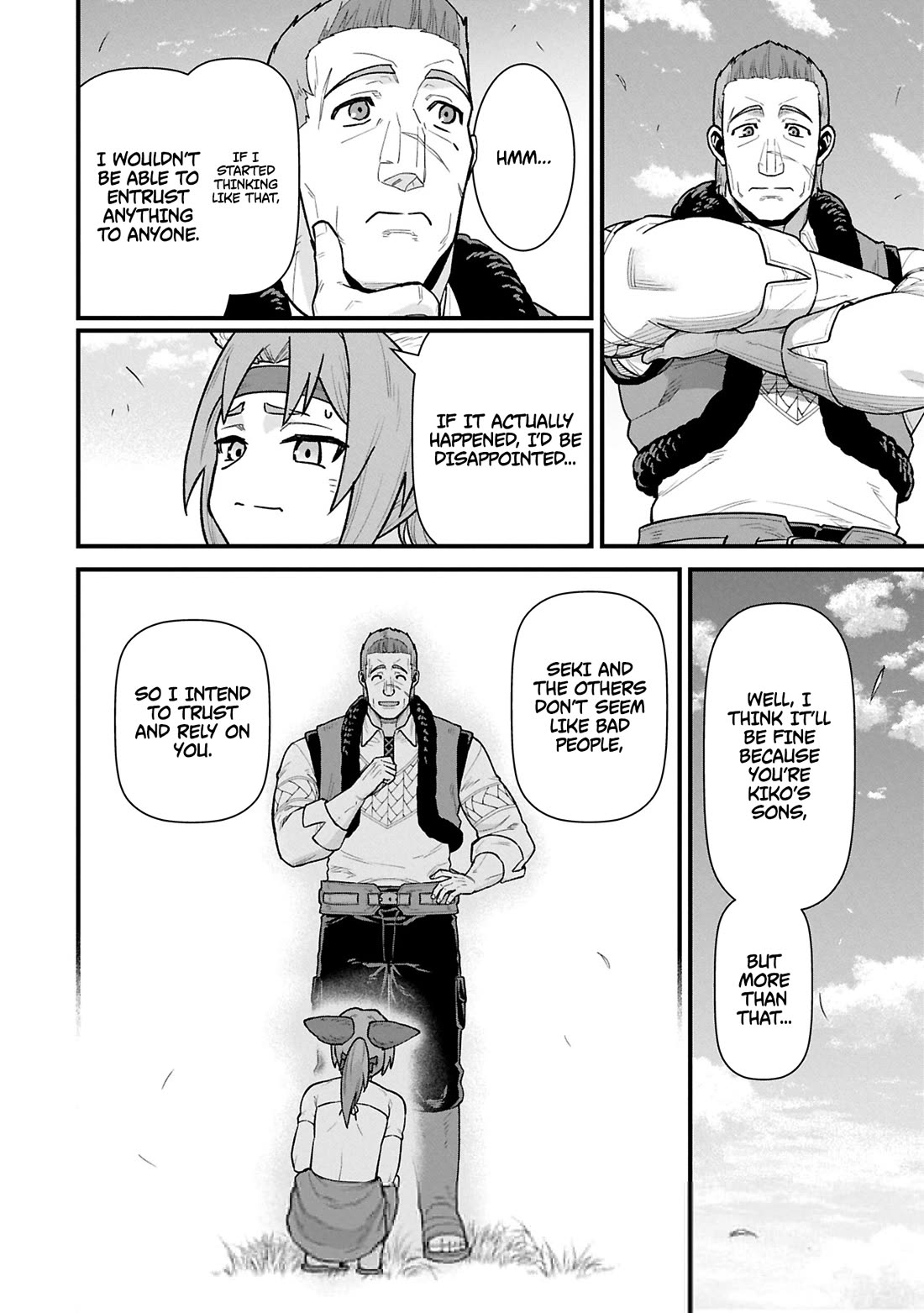 The Population Of The Frontier Owner Starts With 0. "Dias The Blue" And A Blue Horned Girl. Chapter 62 page 10 - Chapter 62
