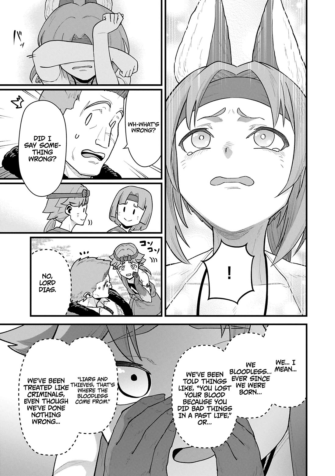 The Population Of The Frontier Owner Starts With 0. "Dias The Blue" And A Blue Horned Girl. Chapter 62 page 11 - Chapter 62