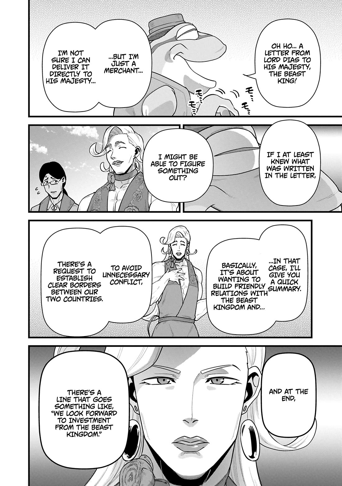 The Population Of The Frontier Owner Starts With 0. "Dias The Blue" And A Blue Horned Girl. Chapter 62 page 16 - Chapter 62