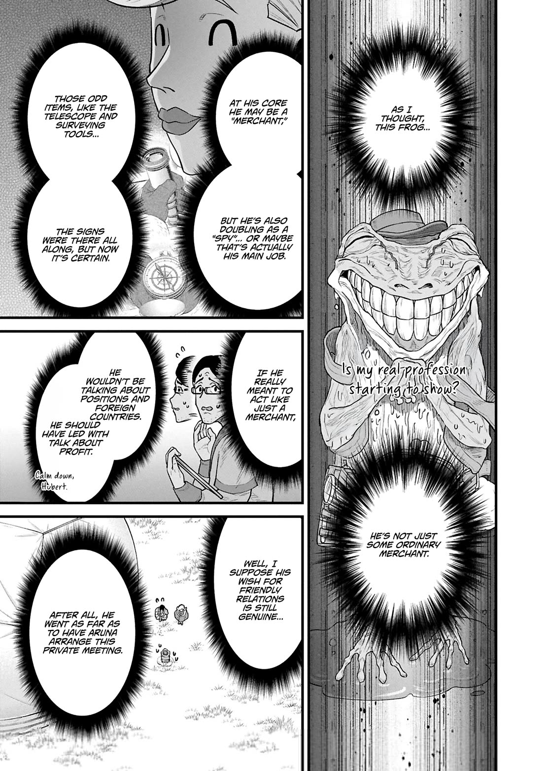 The Population Of The Frontier Owner Starts With 0. "Dias The Blue" And A Blue Horned Girl. Chapter 62 page 19 - Chapter 62