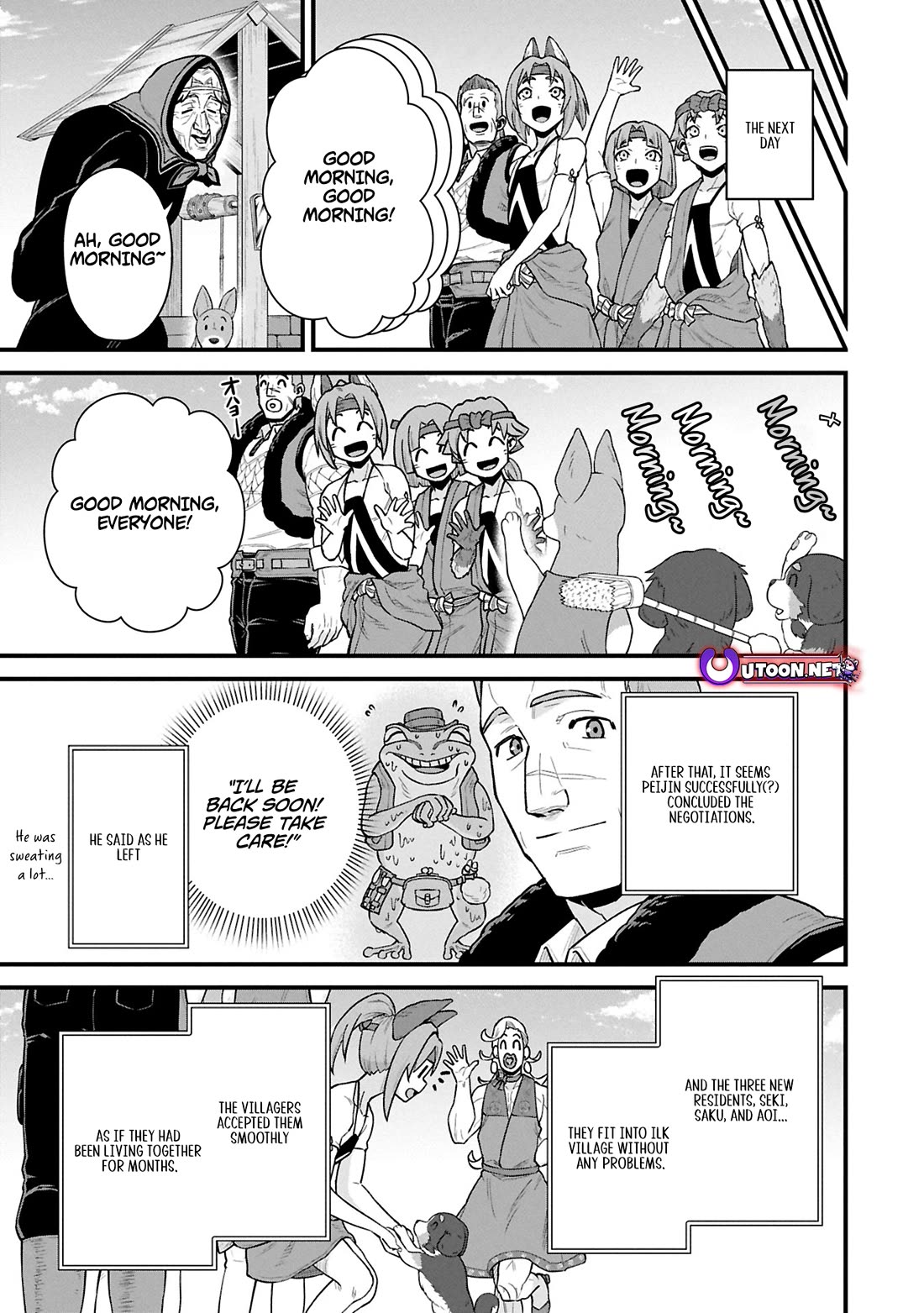 The Population Of The Frontier Owner Starts With 0. "Dias The Blue" And A Blue Horned Girl. Chapter 62 page 21 - Chapter 62