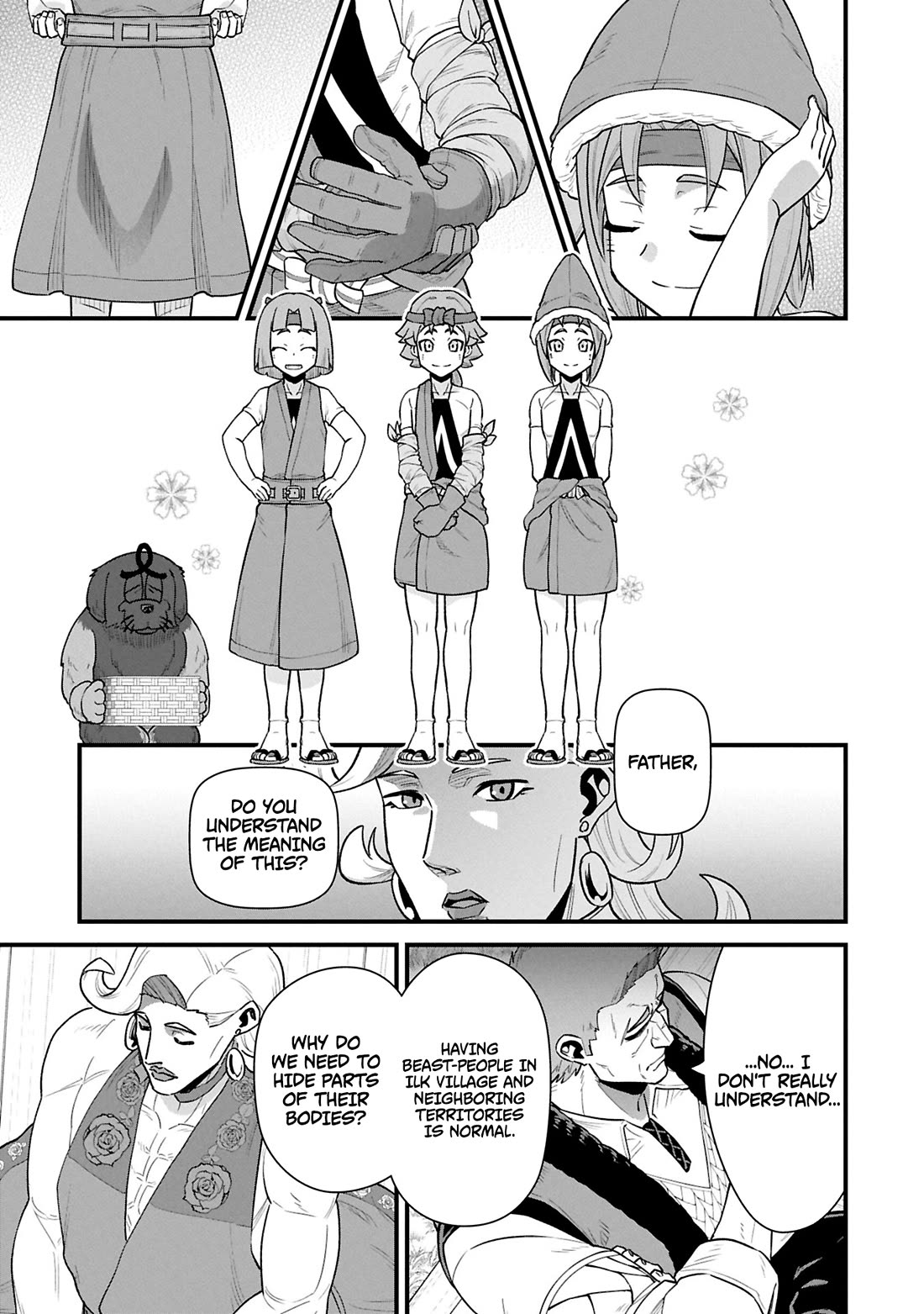 The Population Of The Frontier Owner Starts With 0. "Dias The Blue" And A Blue Horned Girl. Chapter 62 page 23 - Chapter 62