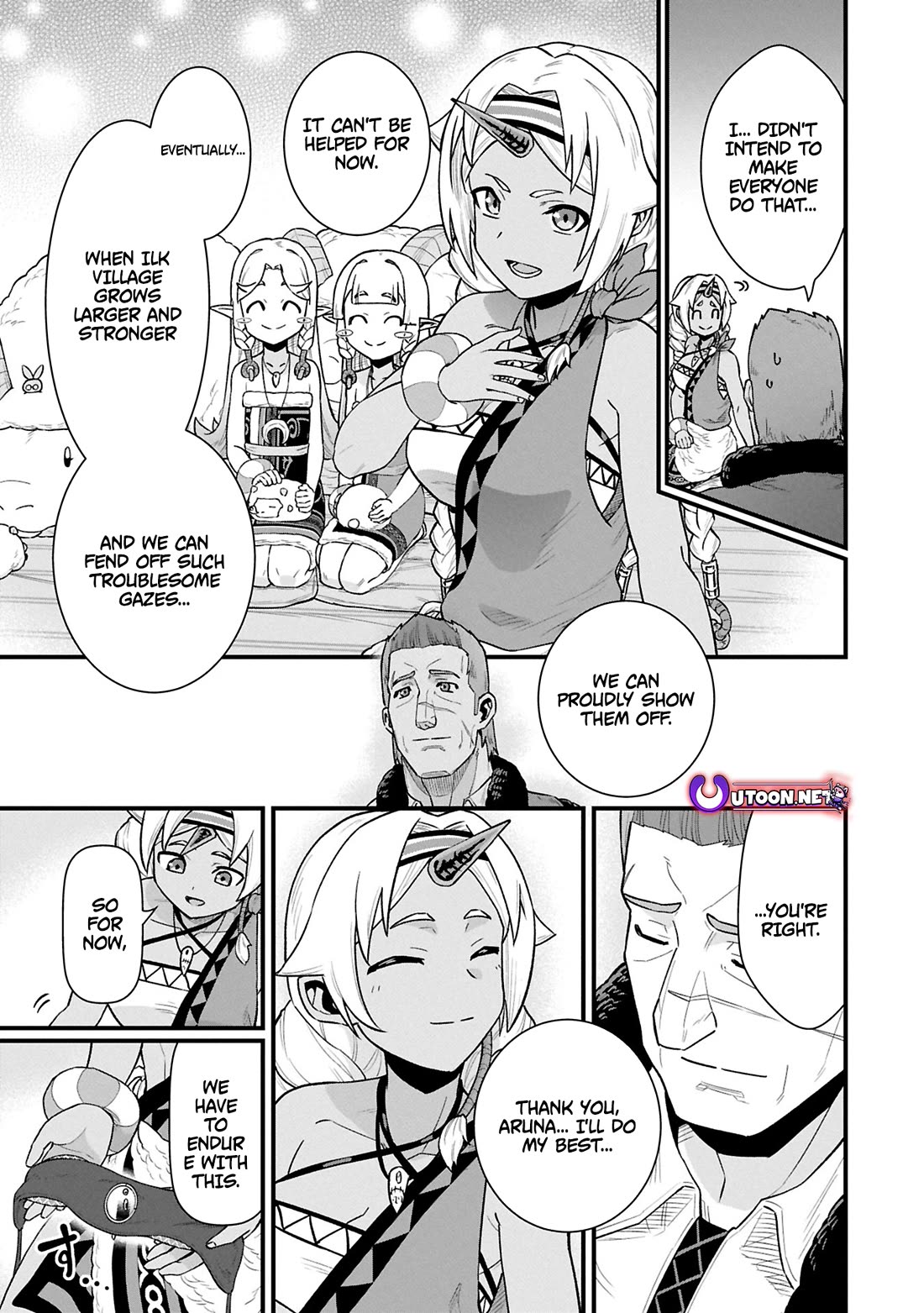 The Population Of The Frontier Owner Starts With 0. "Dias The Blue" And A Blue Horned Girl. Chapter 62 page 29 - Chapter 62