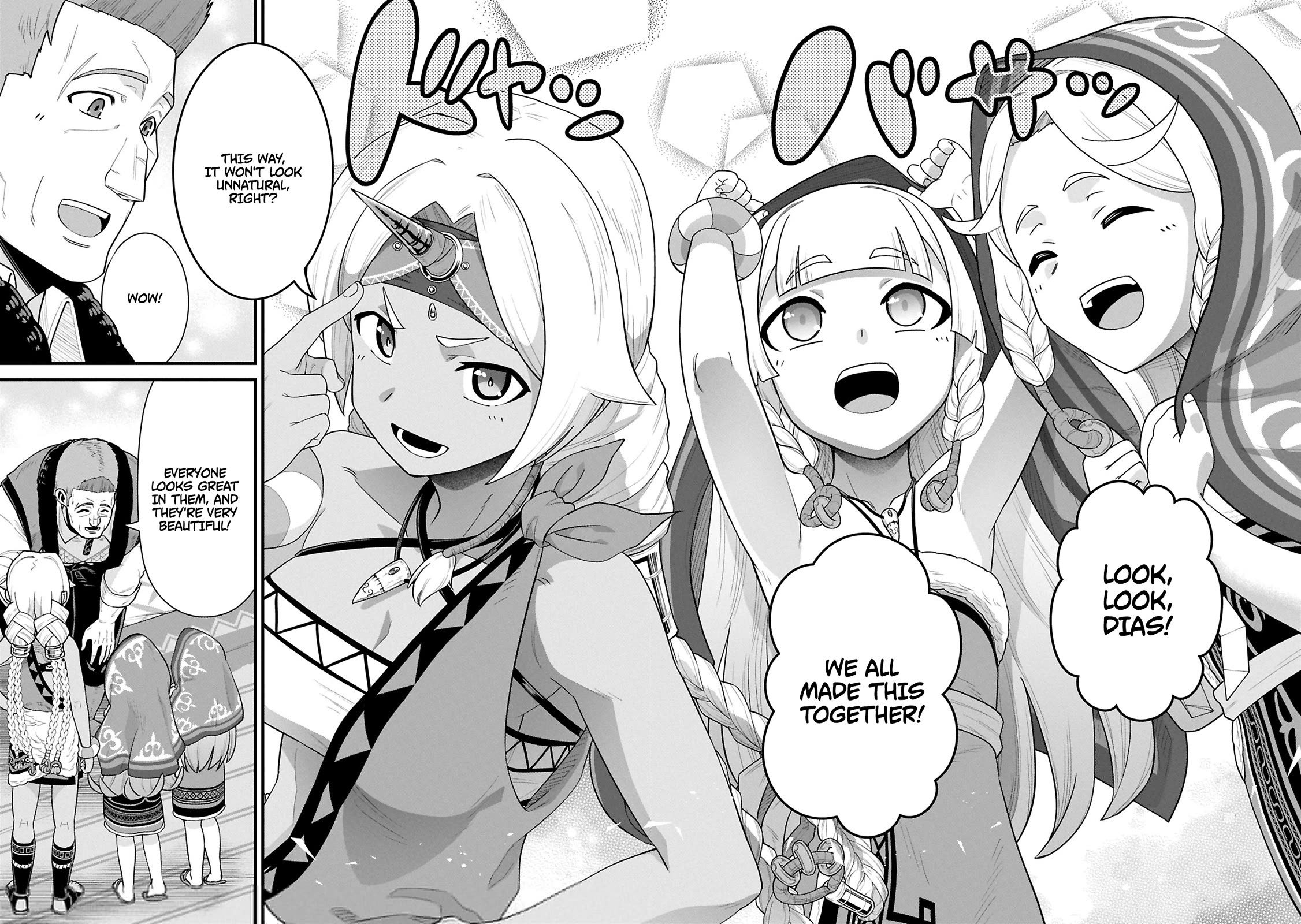 The Population Of The Frontier Owner Starts With 0. "Dias The Blue" And A Blue Horned Girl. Chapter 62 page 30 - Chapter 62