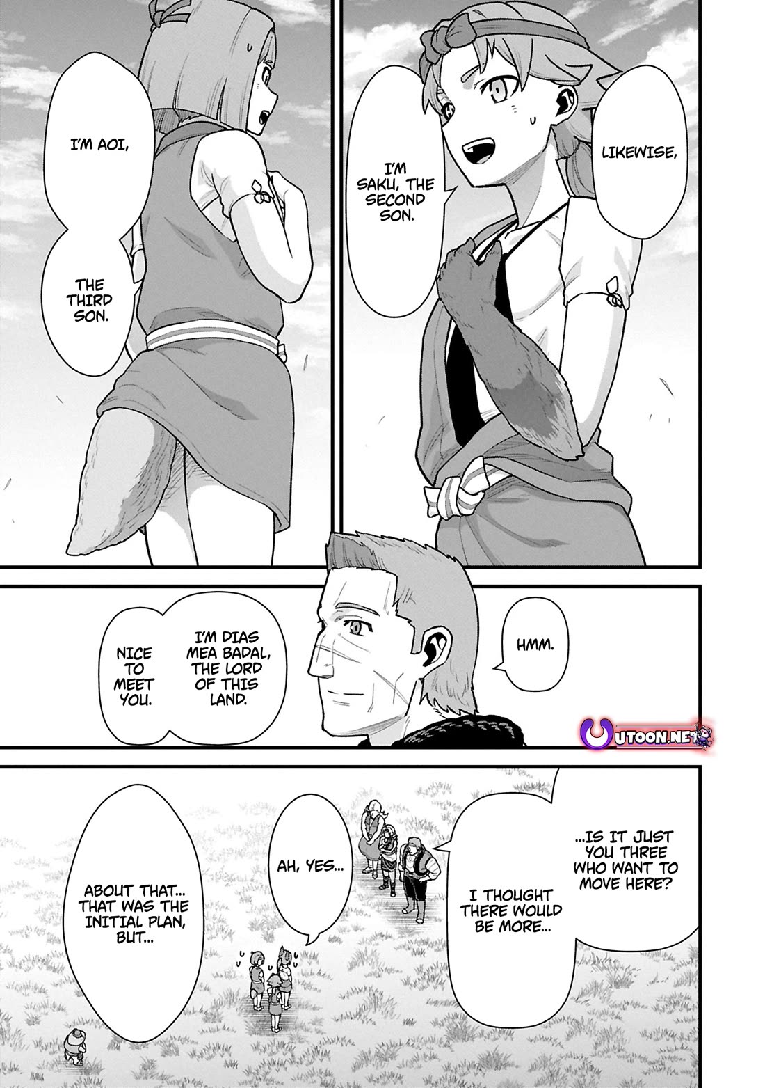 The Population Of The Frontier Owner Starts With 0. "Dias The Blue" And A Blue Horned Girl. Chapter 62 page 5 - Chapter 62
