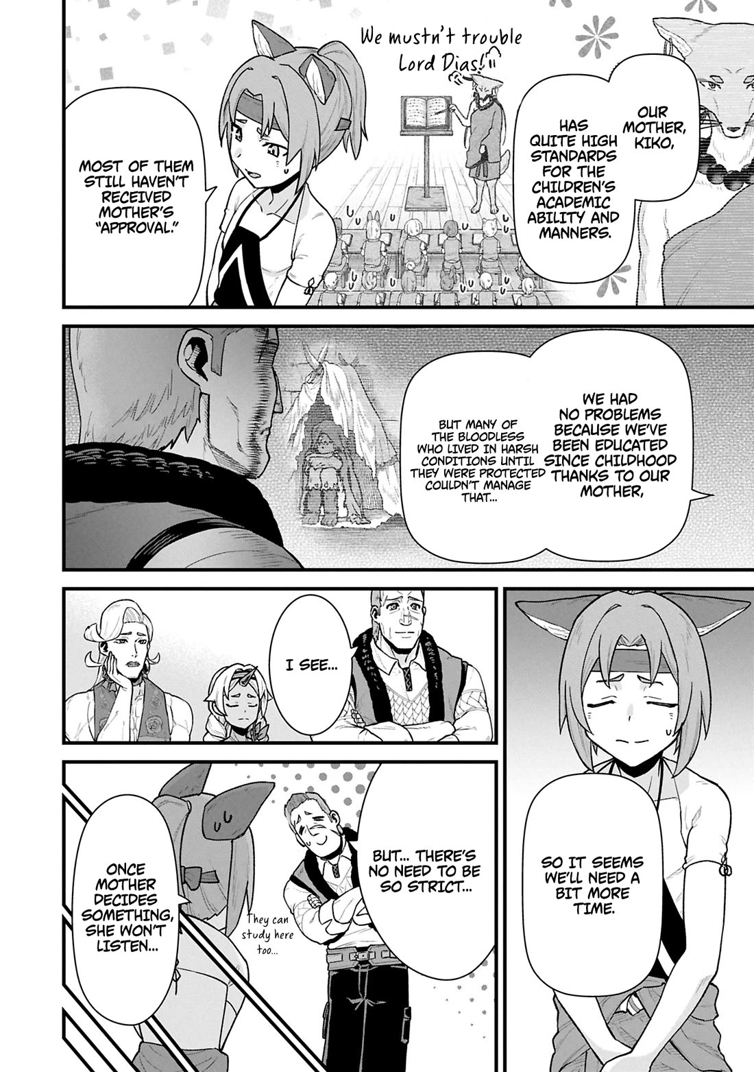 The Population Of The Frontier Owner Starts With 0. "Dias The Blue" And A Blue Horned Girl. Chapter 62 page 6 - Chapter 62