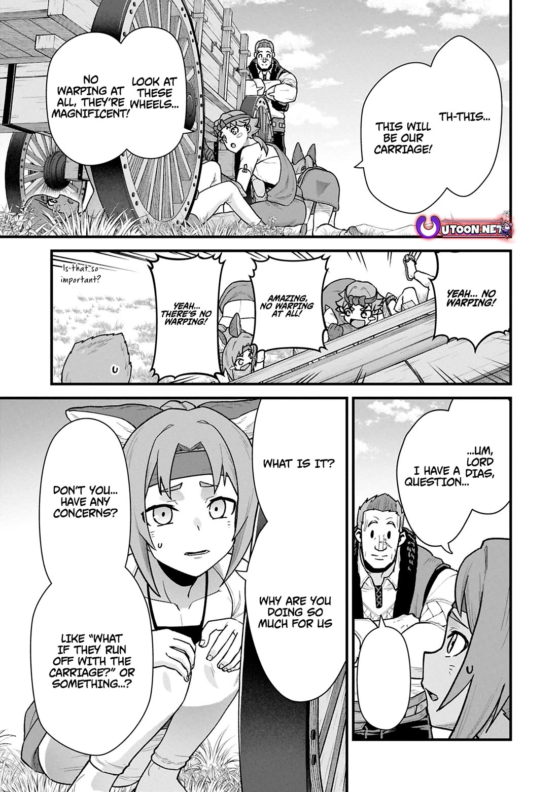 The Population Of The Frontier Owner Starts With 0. "Dias The Blue" And A Blue Horned Girl. Chapter 62 page 9 - Chapter 62