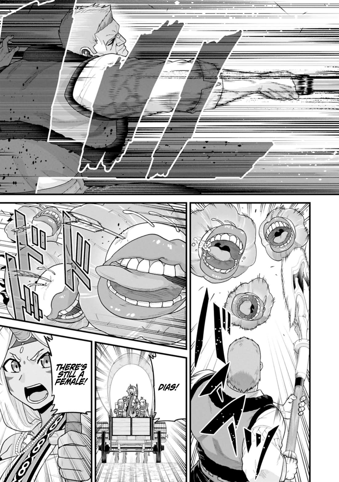 The Population Of The Frontier Owner Starts With 0. "Dias The Blue" And A Blue Horned Girl. Chapter 63 page 27 - Chapter 63