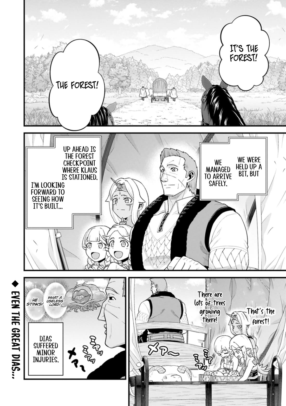The Population Of The Frontier Owner Starts With 0. "Dias The Blue" And A Blue Horned Girl. Chapter 63 page 32 - Chapter 63