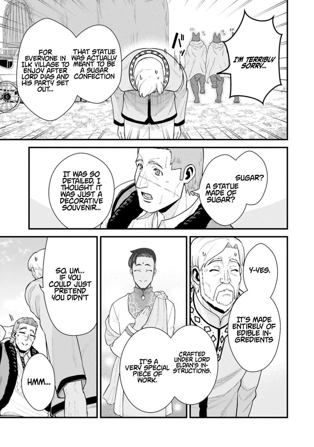 The Population Of The Frontier Owner Starts With 0. "Dias The Blue" And A Blue Horned Girl. Chapter 63 page 7 - Chapter 63
