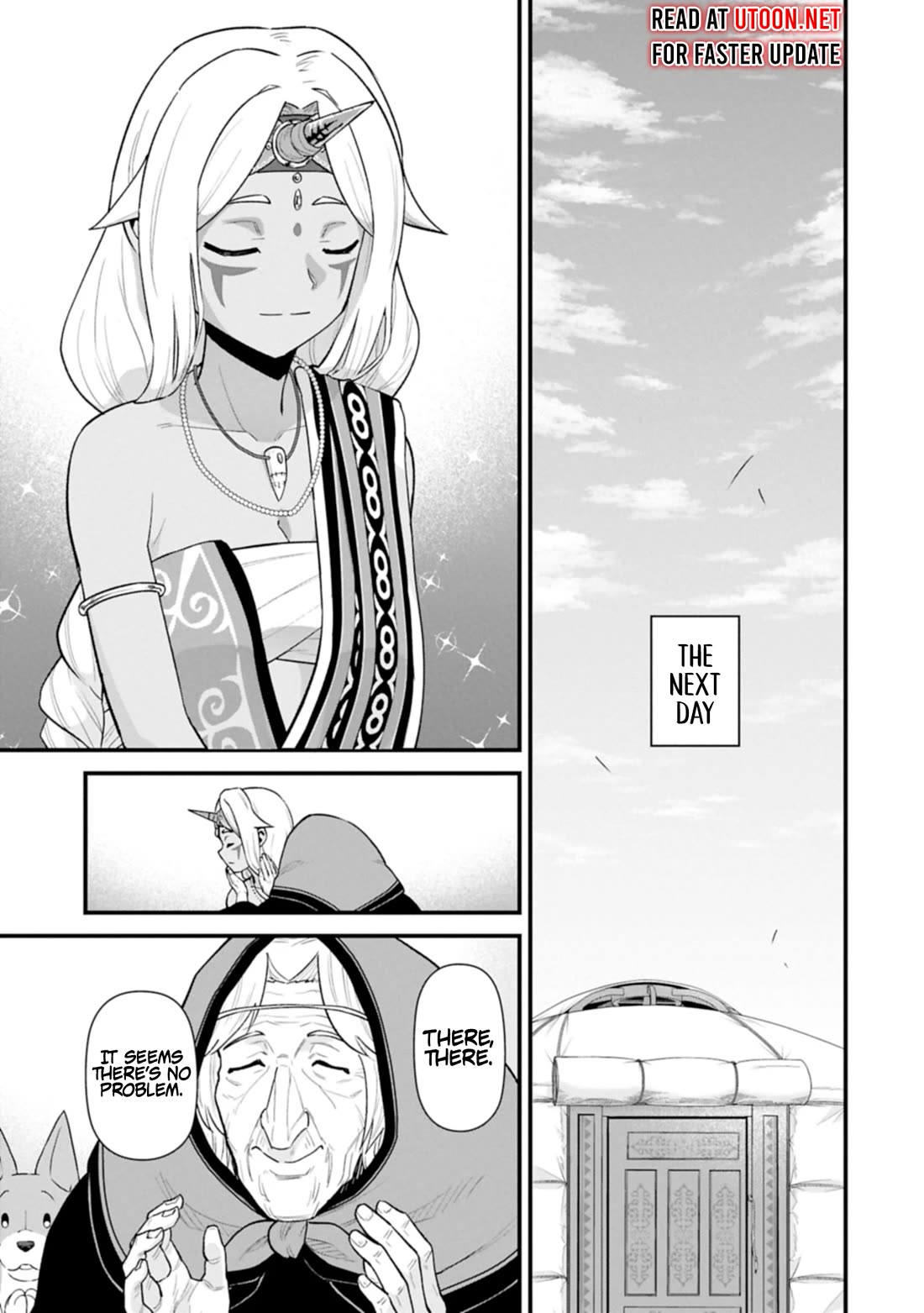 The Population Of The Frontier Owner Starts With 0. "Dias The Blue" And A Blue Horned Girl. Chapter 63 page 9 - Chapter 63