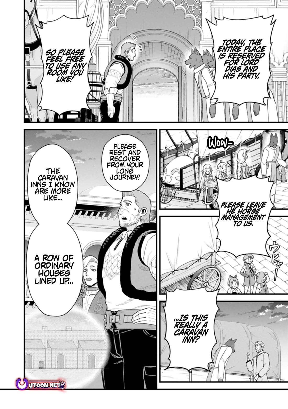 The Population Of The Frontier Owner Starts With 0. "Dias The Blue" And A Blue Horned Girl. Chapter 64 page 12 - Chapter 64