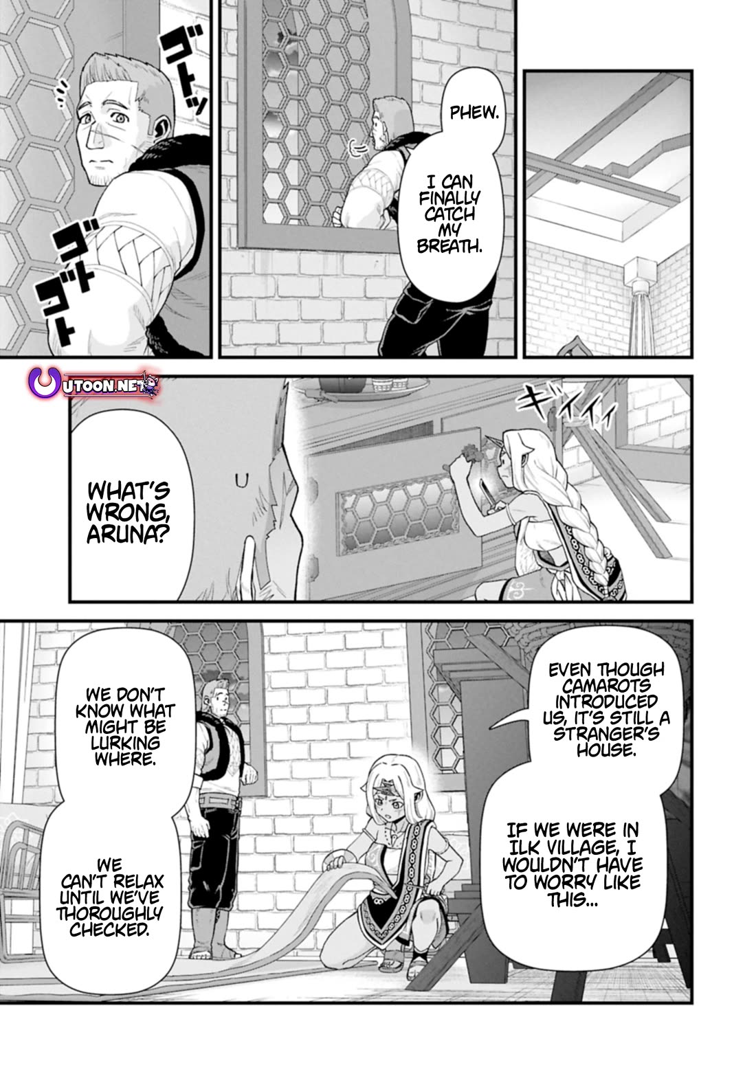 The Population Of The Frontier Owner Starts With 0. "Dias The Blue" And A Blue Horned Girl. Chapter 64 page 17 - Chapter 64