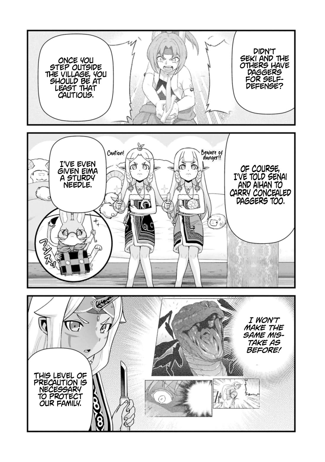 The Population Of The Frontier Owner Starts With 0. "Dias The Blue" And A Blue Horned Girl. Chapter 64 page 18 - Chapter 64